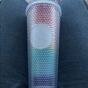 Starbucks Iridescent Studded Tumbler - Pink Purple Blue Green